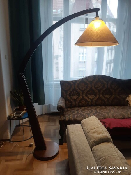 A surprisingly large decorative vintage Italian floor lamp for sale and rent