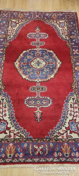 Hand-knotted Persian rug