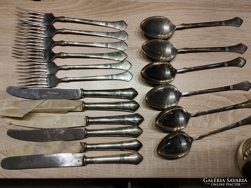 Arthur Croup a. G. 27 Partial cutlery set - antique