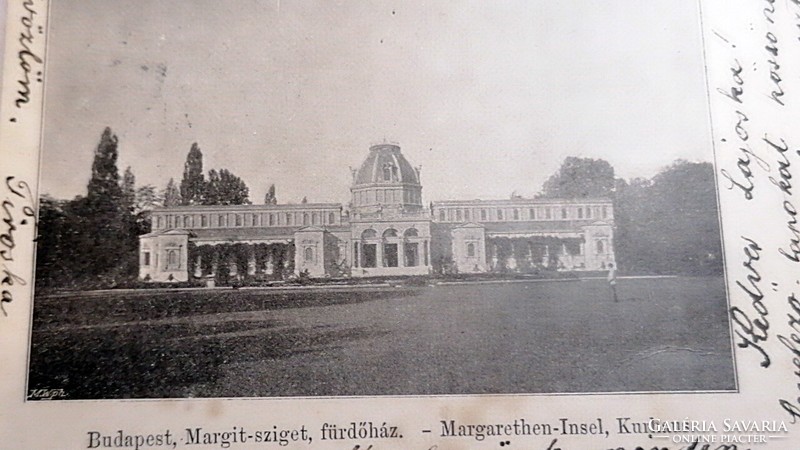 Budapest Margitsziget Fürdőház 1901.              183.