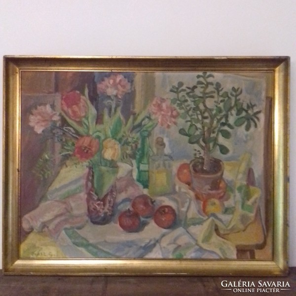 Russian gellért (1919-2002): still life