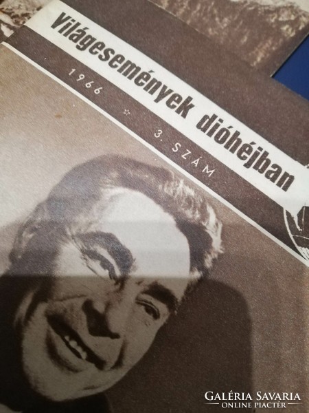 Világesemények dióhéjban 1966-os eredeti újságok 3 db