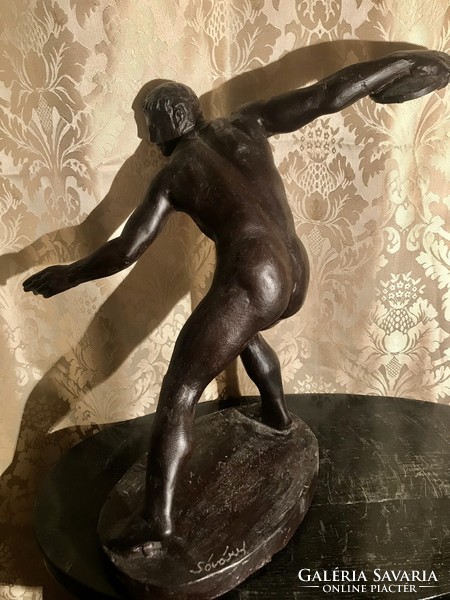 János Sóváry: discus thrower!