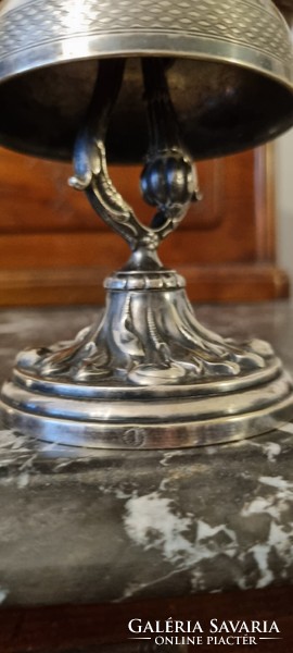 Antique silver-plated Berndorf hotel bell