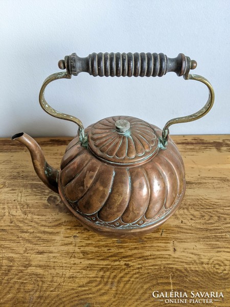 Copper teapot