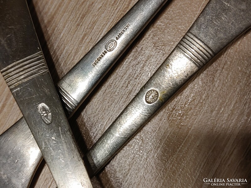 Arthur Krupp a.G. 3 antique used cutlery