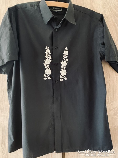Unique Hungarian embroidered shirt - new