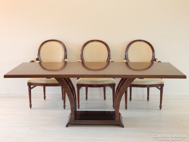 Art Deco 14 személyes tárgyalóasztal [C-20]