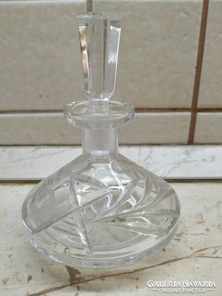 Crystal, polished perfume glass, decorative glass for sale!