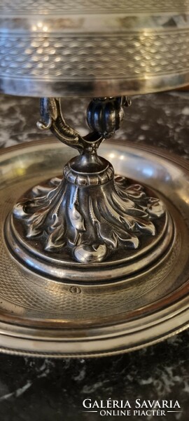Antique silver-plated Berndorf hotel bell