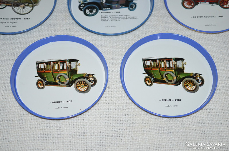 Coaster with antique car decoration ( dbz 0023 )