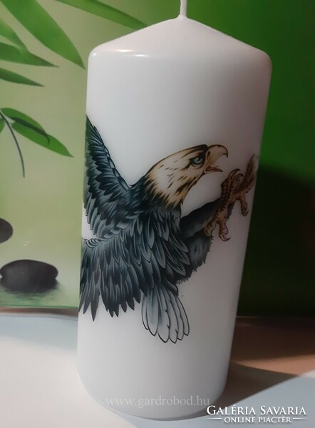 Candle with eagle symbol - 49 hours