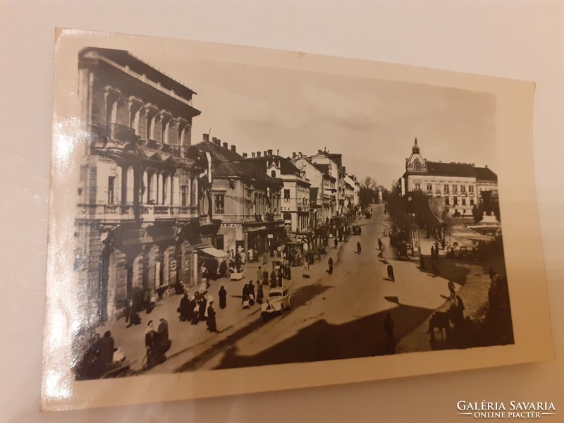 Régi képeslap 1957 Nagykanizsa fotó levelezőlap