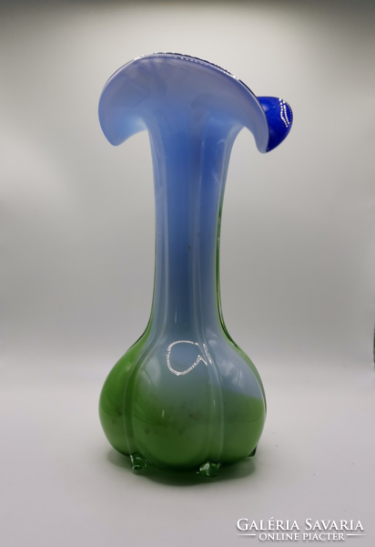 Murano calla glass vase