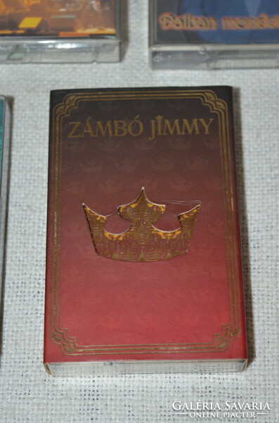 7 db Zámbó Jimmy kazetta   ( DBZ 0024 )