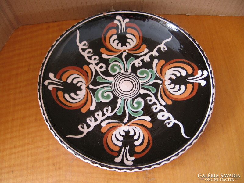 Collector János Czúgh master of folk art Zalaegerszeg wall plate