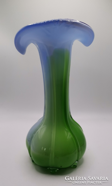 Muránói kála üveg váza