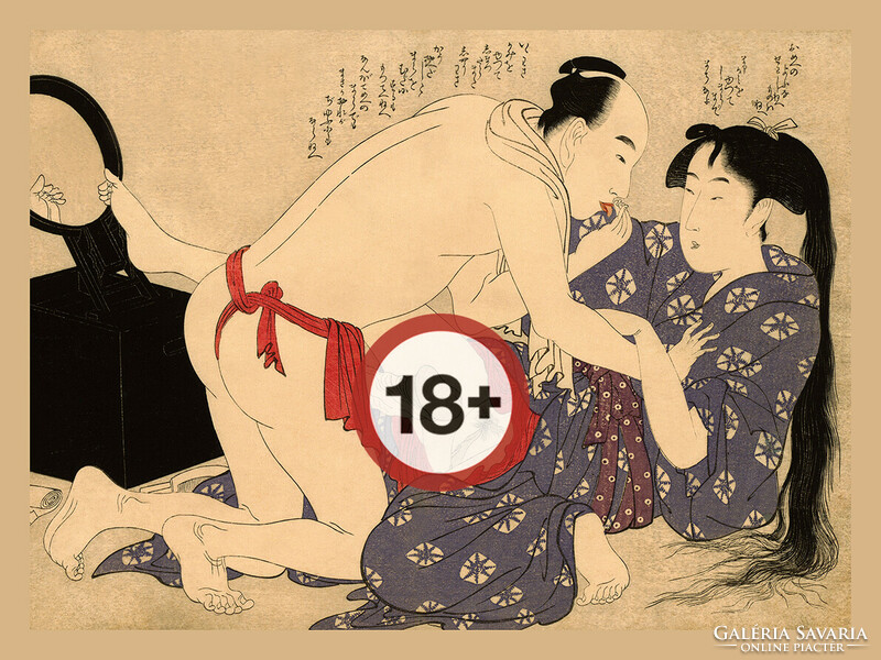 ​Kitagawa utamaro - erotic shungas, 1799.