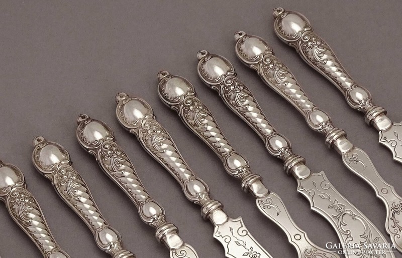 Wmf silver-plated, 6-person, fish set