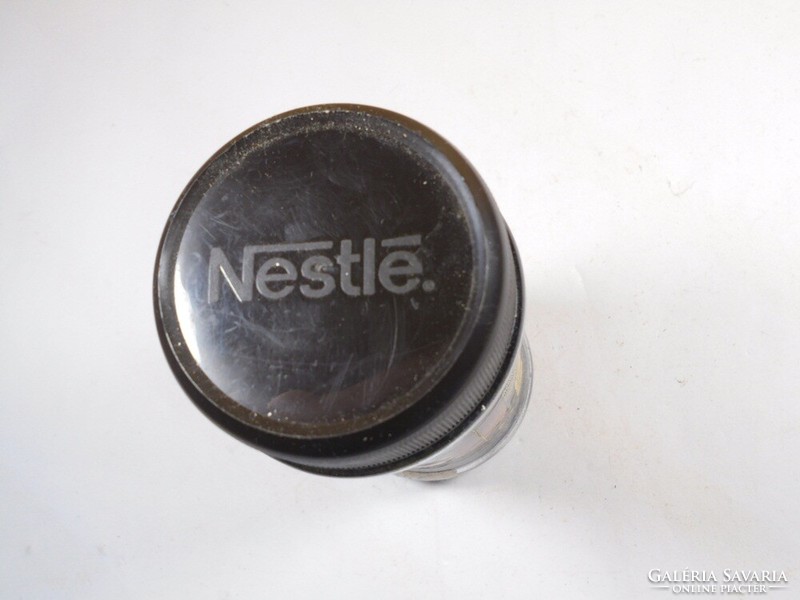 Retro régi kávé kávés üveg - Nescafé Nestlé - 1994-es évből