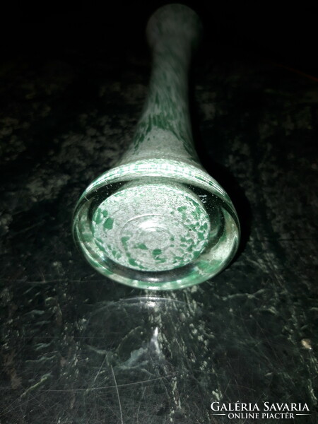 Murano- i zöld váza - 26 cm