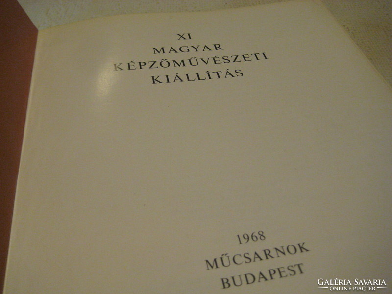 XI. Magyar Képzőművészeti  Kiállítás  1968.  Műcsarnok  ,  Katalógus .