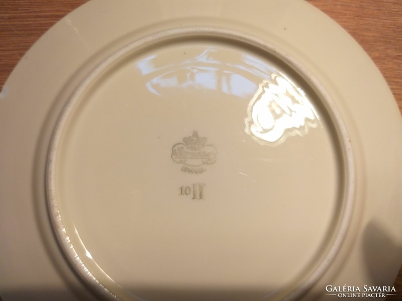 Bavaria porcelán desszertes tányér indamintás 20 cm