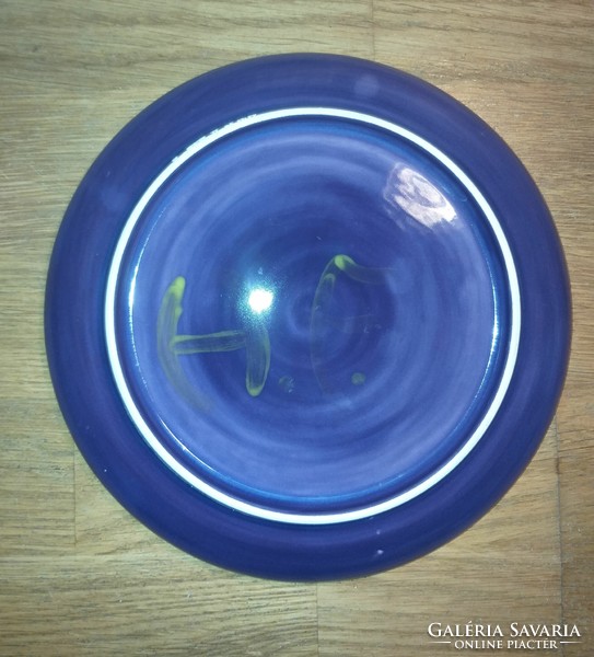 Jelzett kerámia tányér 21 cm