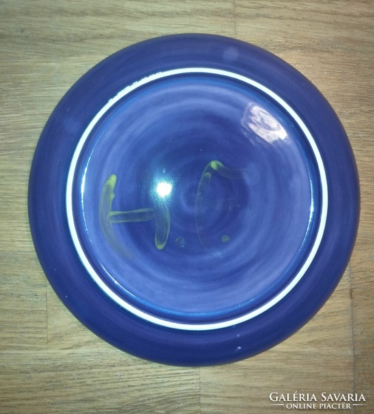 Marked ceramic plate 21 cm