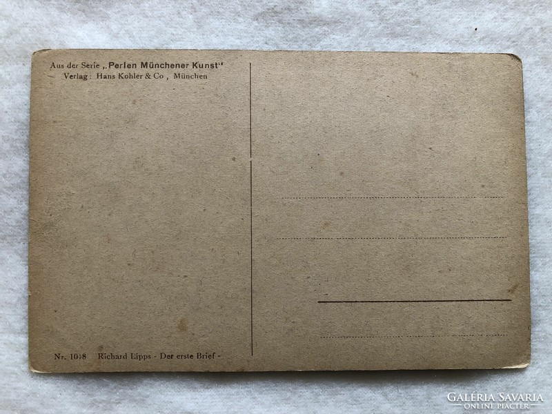 Antique postcard - postage clean -2.