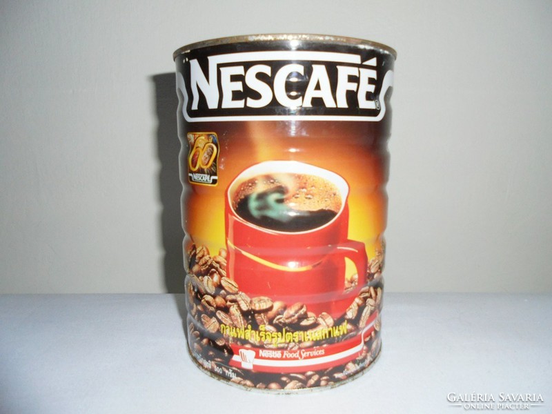 Kávé kávés fémdoboz pléh doboz - Nescafé