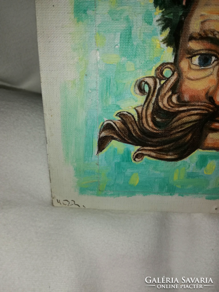 Salvador Dalí style oil painting