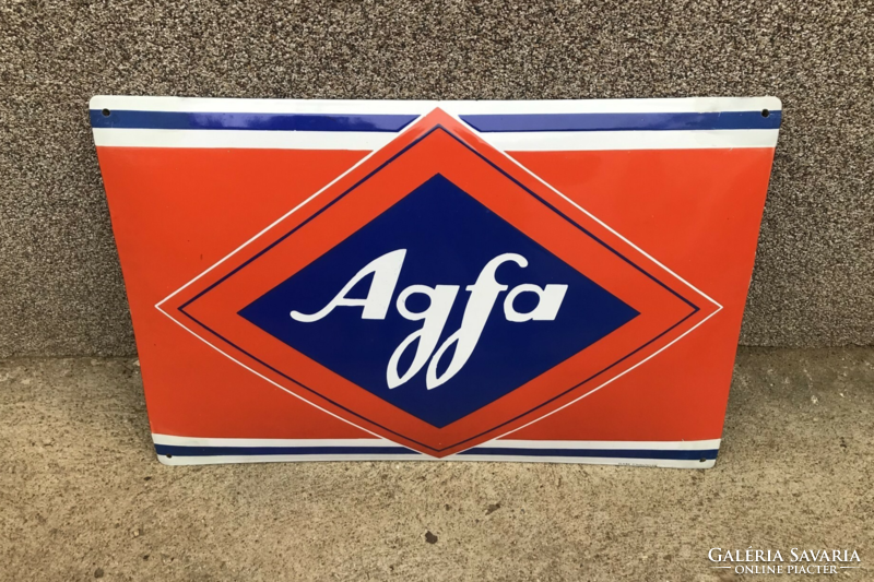 Agfa enamel board - Elkán enamel factory (enamel board)