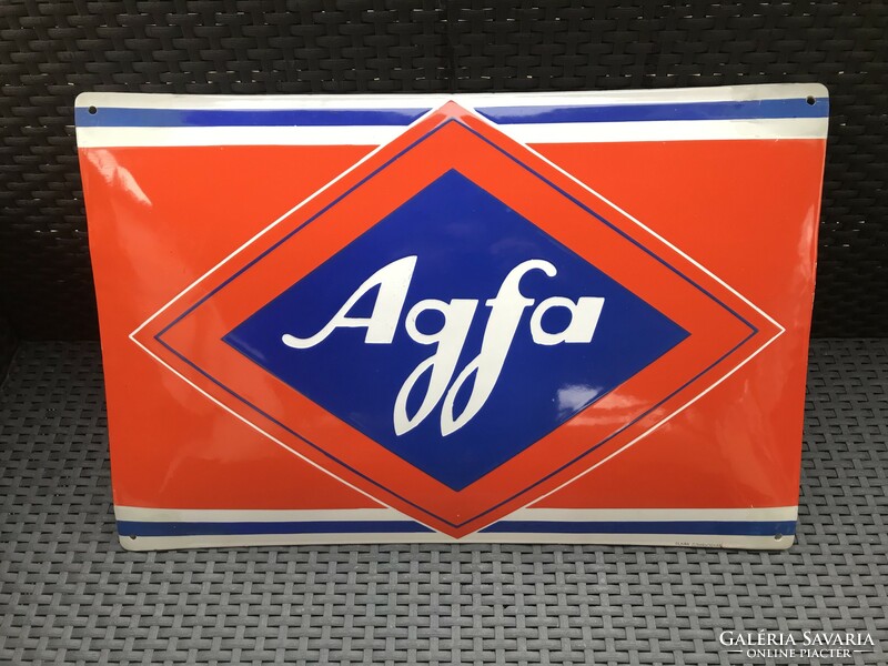 Agfa enamel board - Elkán enamel factory (enamel board)