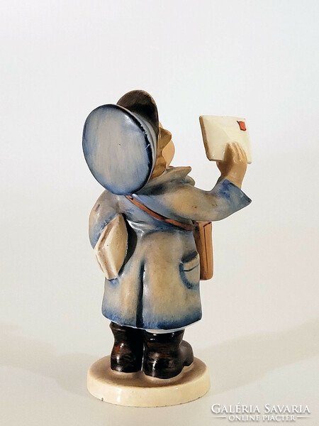 Hummel Postman Boy | love letter porcelain boy figurine courier