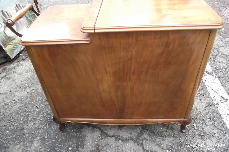 Art-deco drink holder service cabinet.