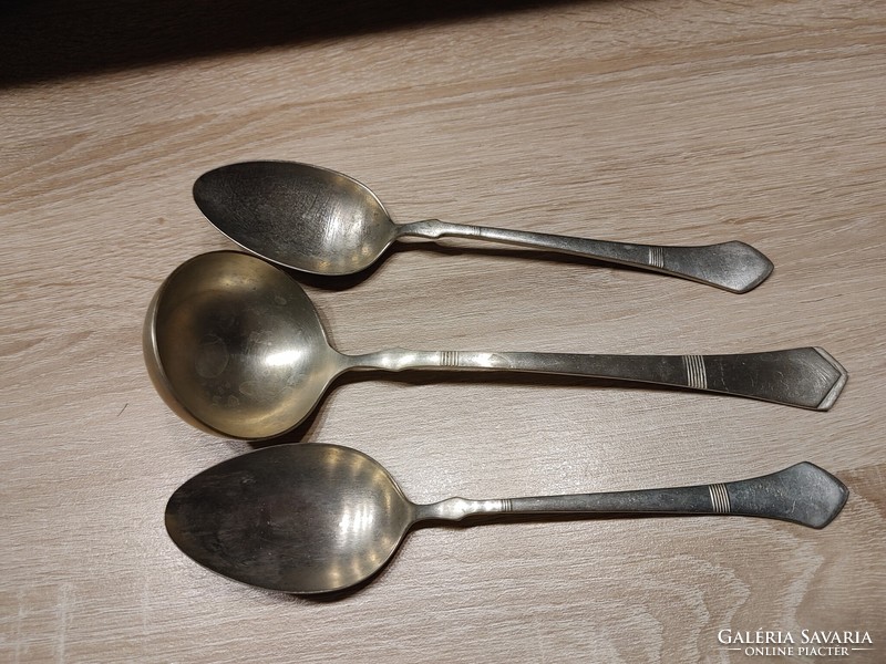 3 Berndorf kitchen cutlery - antique