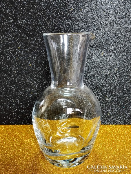 Small thick-walled glass jug