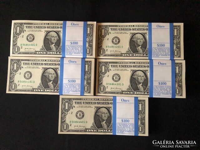 1 Dollar 2017, 500 pieces, 500 serial number followers!! Perfect unc!!