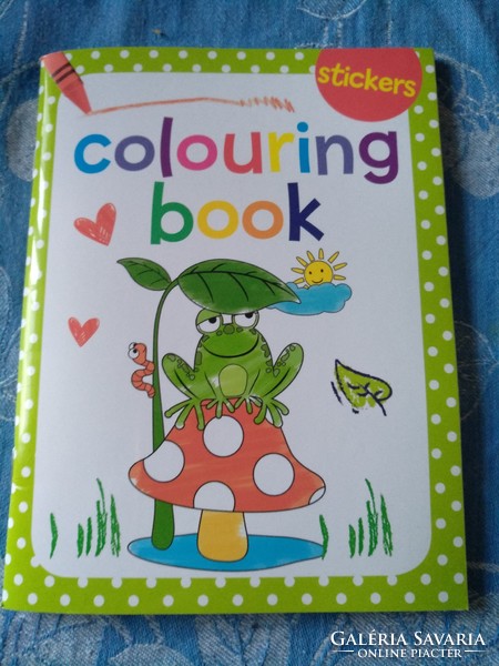 Sticker coloring booklet, negotiable