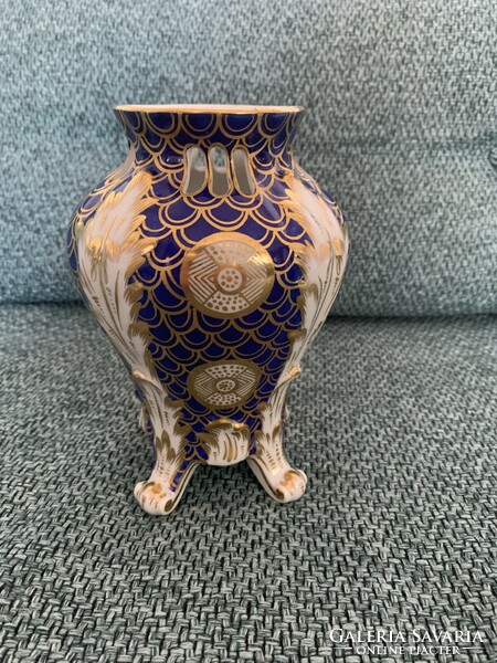 Gyönyörű, sevres-i jelzésű potpouri / fedeles váza porcelán