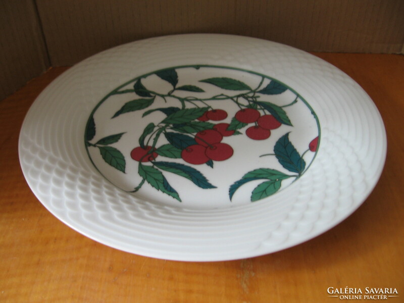 Cherry hutschreuther scala plate, bowl