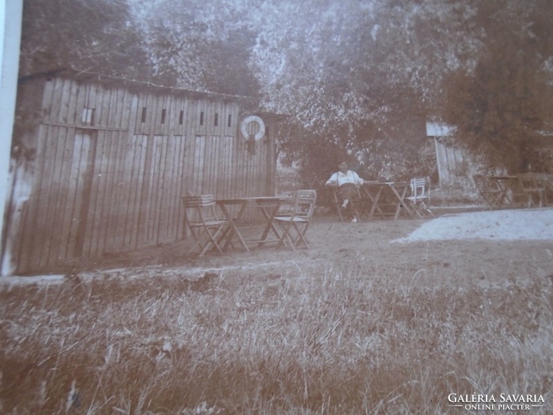 D192316 Régi fotó  Dunakanyar?   Strand  ca 1910