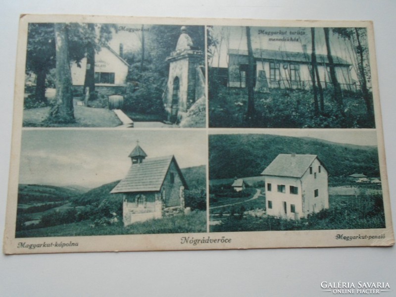 D192370 old postcard - Nógrádverőce Verőce Magyarkút 1937 Ludvig Ferenc Gyula