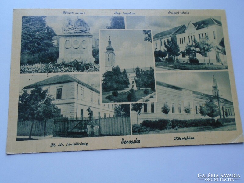 D192357  Régi képeslap -DERECSKE  1944  - Ludvig Gabriella   Gyula