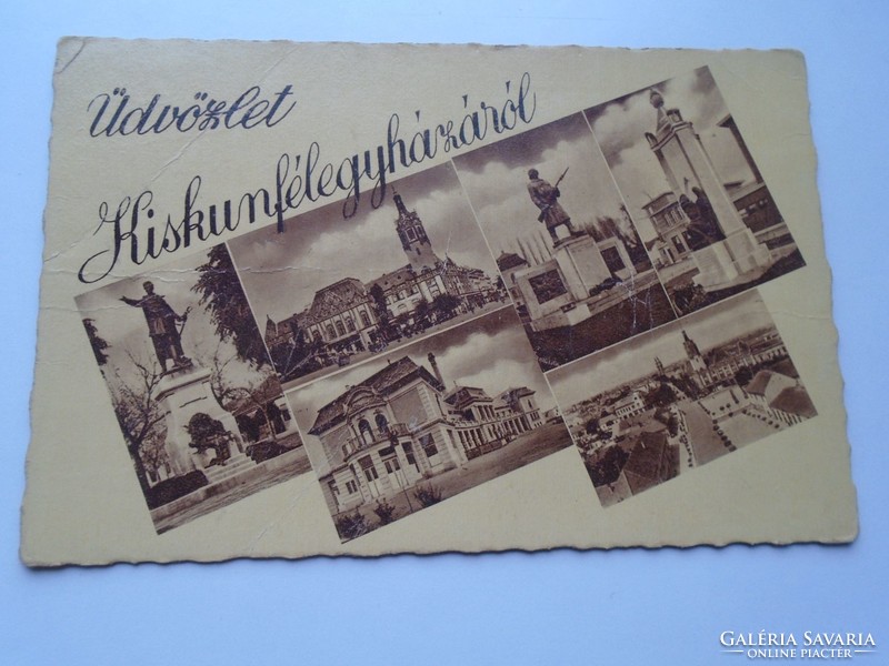 D192371 old postcard - Kiskunfélegyháza 1940k