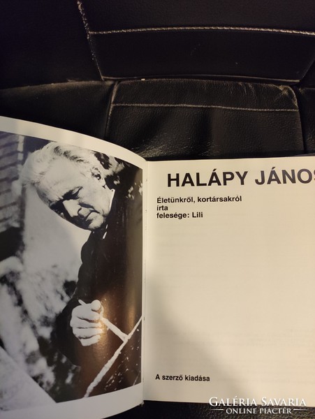 János Halápy-small monograph-author's edition.