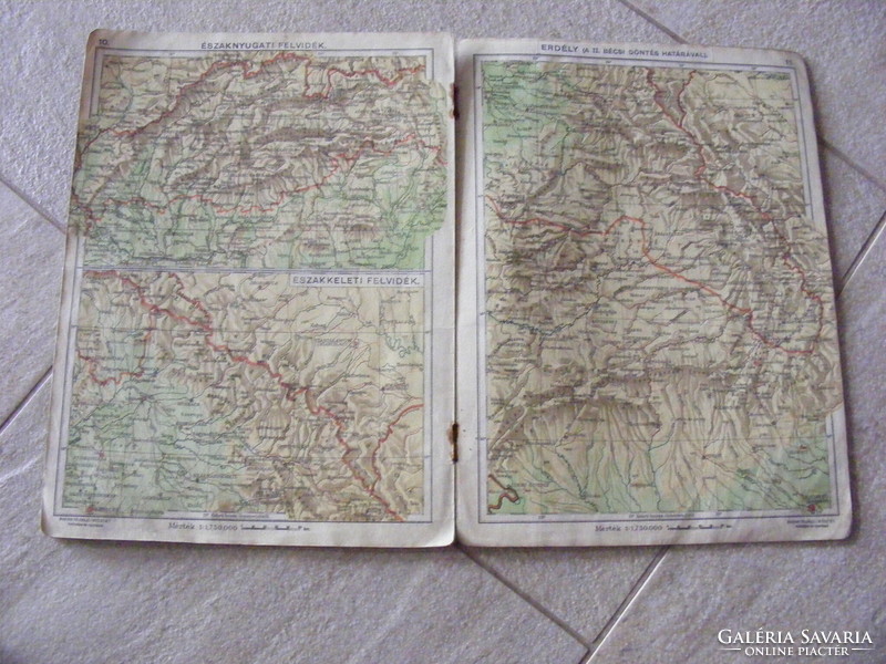 Geographical school atlas of the 1942 edition i. Booklet high school 1.O.