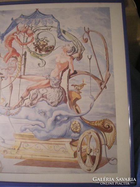 N3 salvador dali rare 88 x 60 cm plexiglass protective picture rarity for sale as a gift