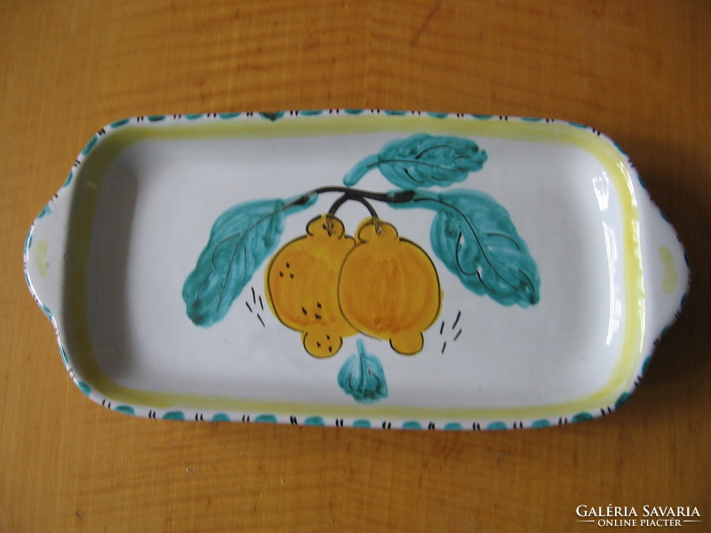 Italian lemon dish s.Stefano ceramica di camastra Sicily